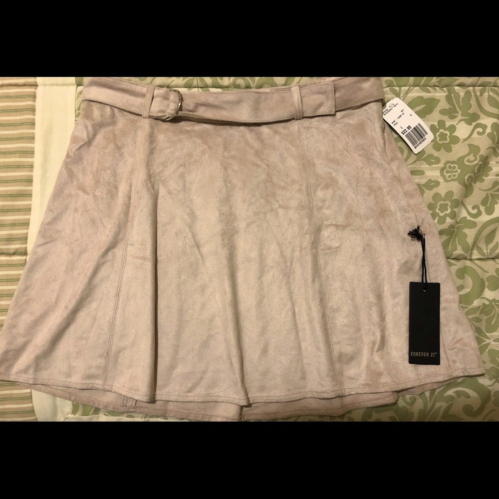 Brand new Suede skirt